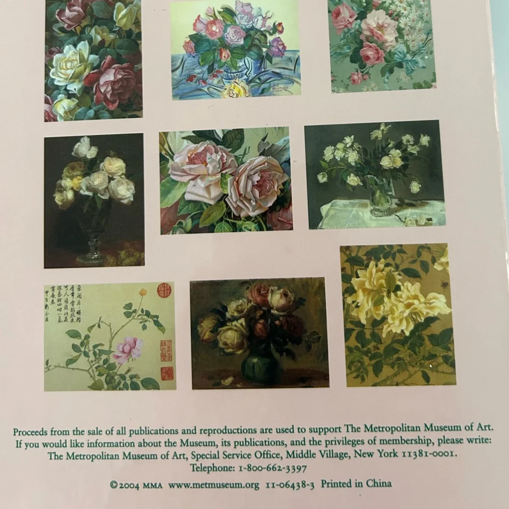 (2004) The Metropolitan Museum of Art: A Dozen Roses - Card & Envelope Set - NIB